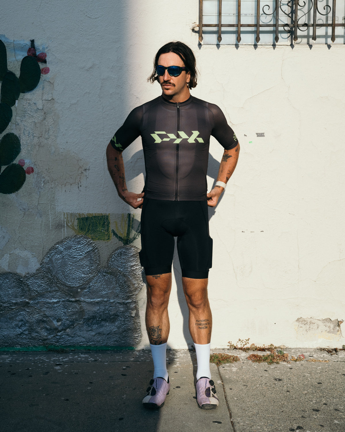 Men's Core Jersey - Carbon Black Lime