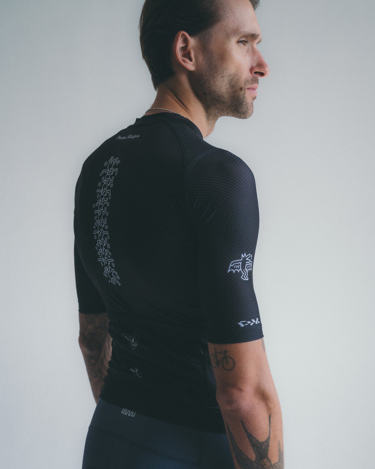 Men's Core Jersey - Keith Haring x PM Black