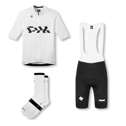 Men's Core Essentials Cycling Bundle - White