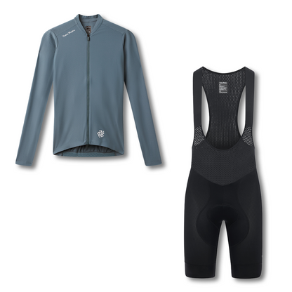 Mens Pro Delta Cycling Bundle - Dark Blue Steel/Black