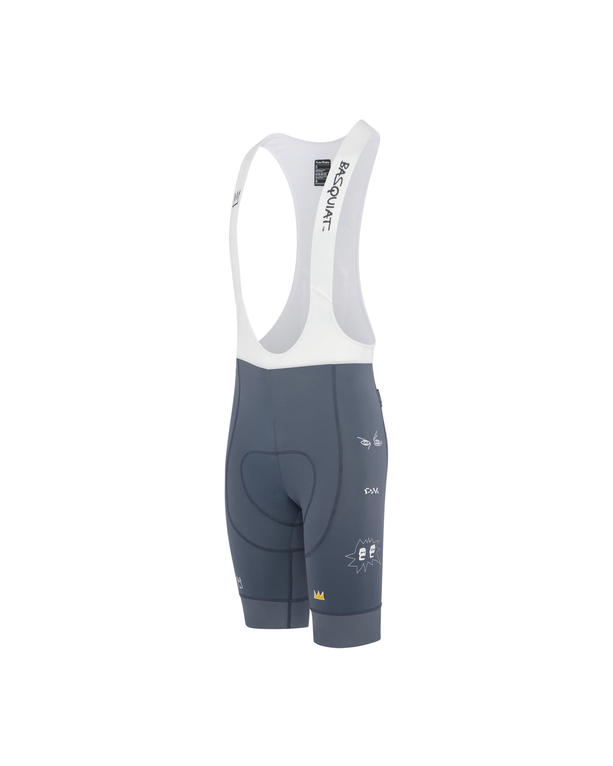 Men's Core Bib - Jean-Michel Basquiat Grey
