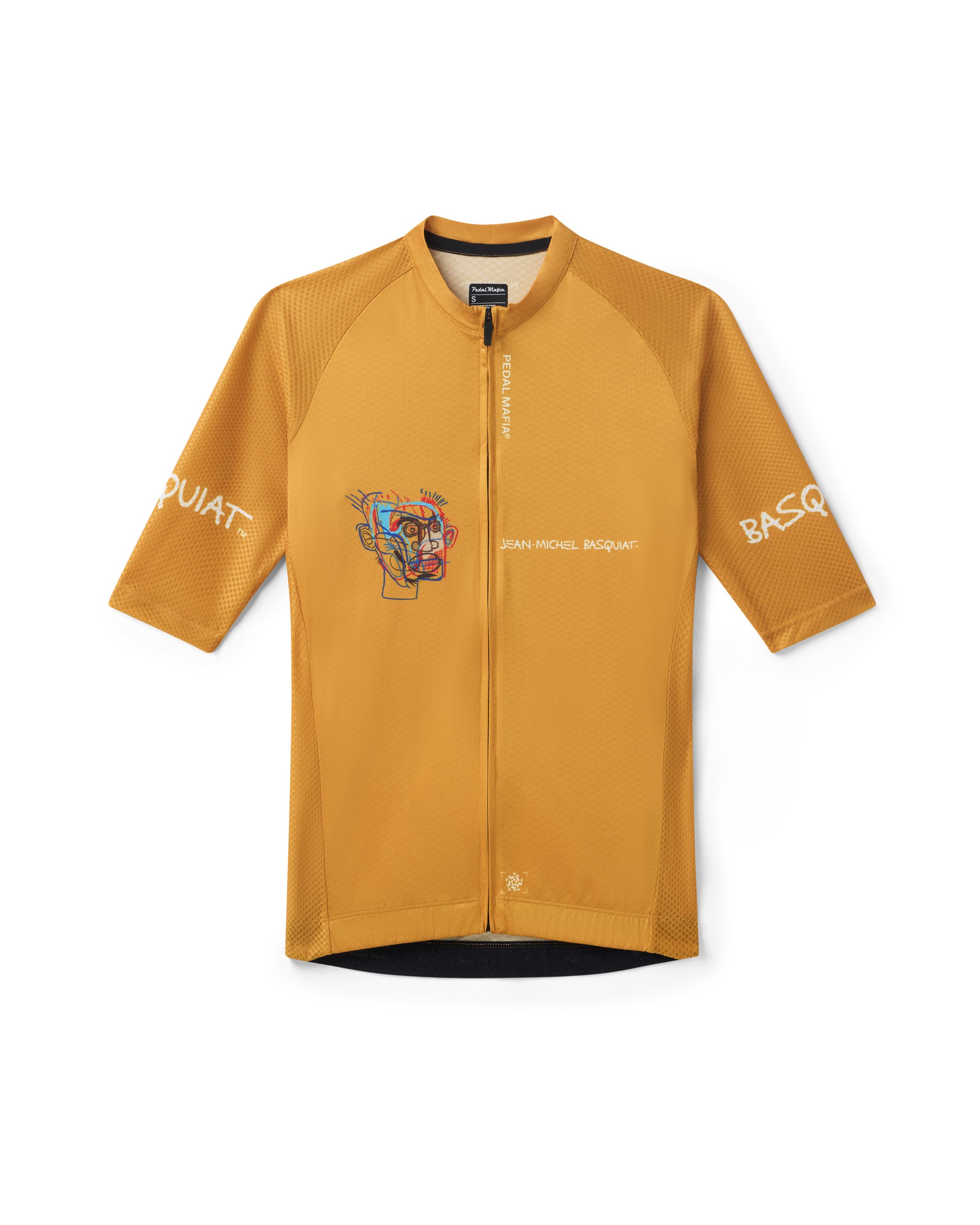Pedal Mafia サイクルベスト イエロー Sサイズ Mens_Core_Jersey_JeanMichel_Ba