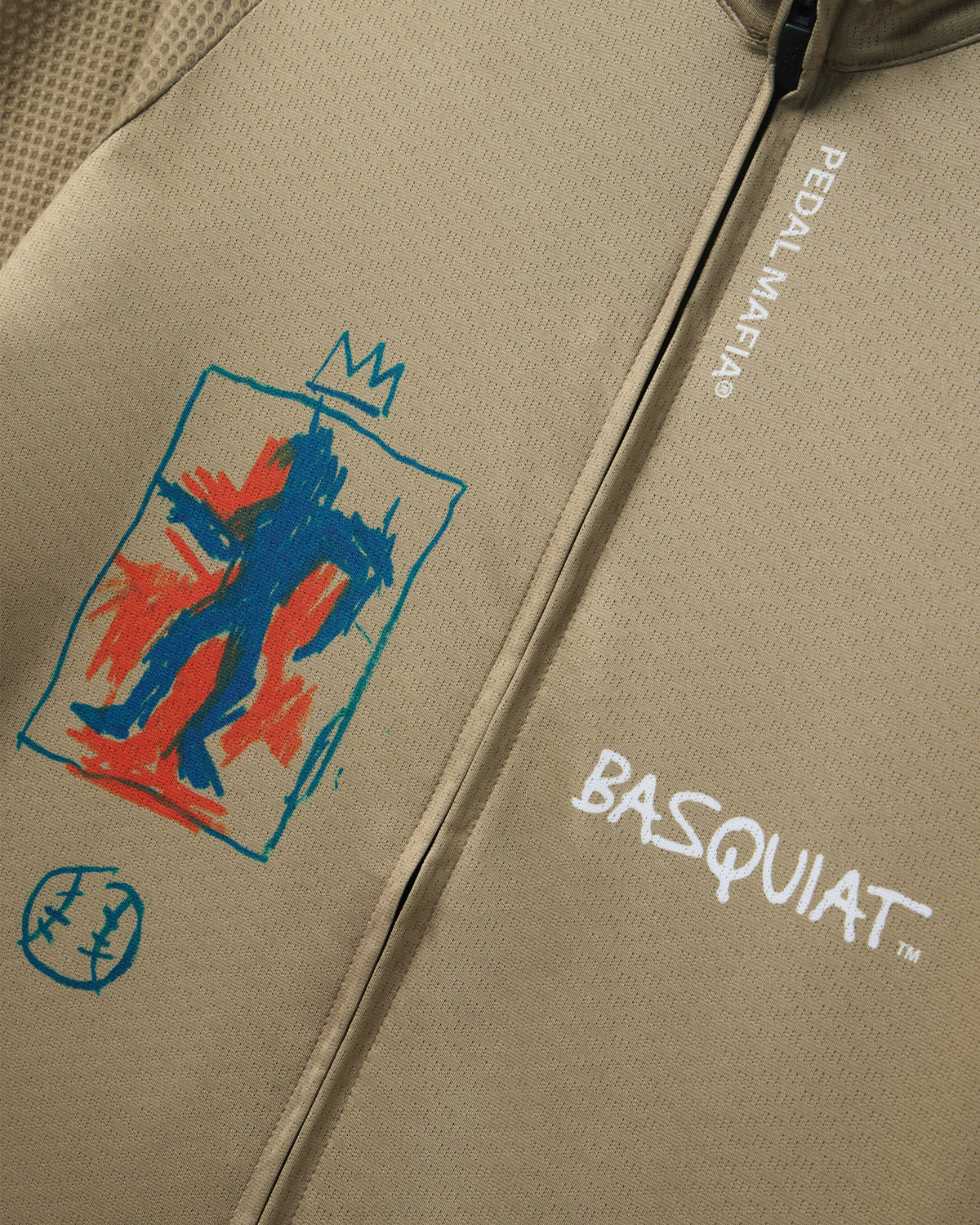 Men's Core Jersey - Jean-Michel Basquiat Tan