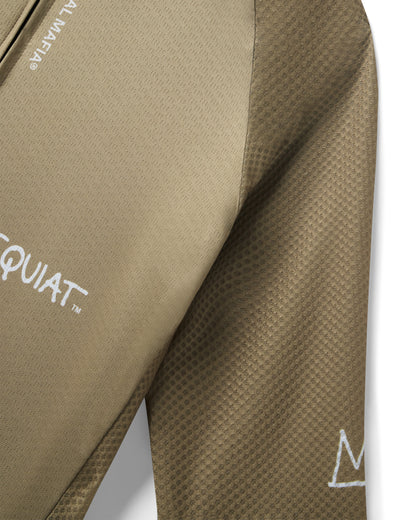 Men's Core Jersey - Jean-Michel Basquiat Tan