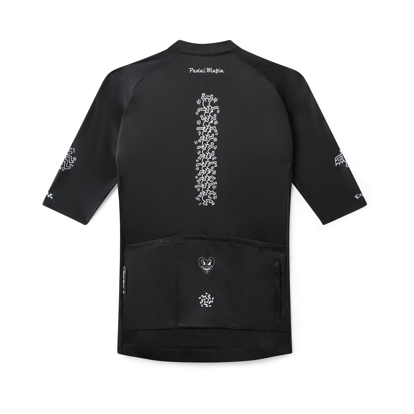 Men's Core Jersey - Keith Haring x PM Black