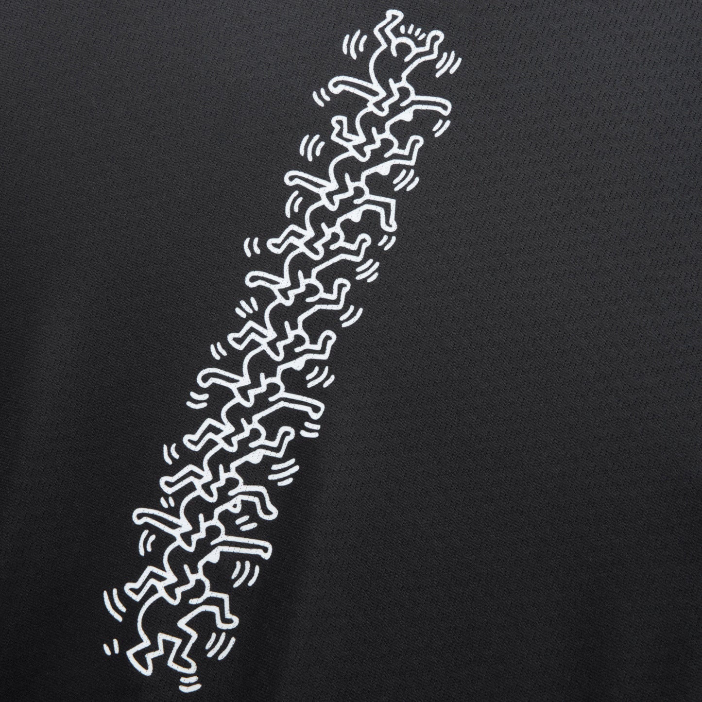 Men's Core Jersey - Keith Haring x PM Black