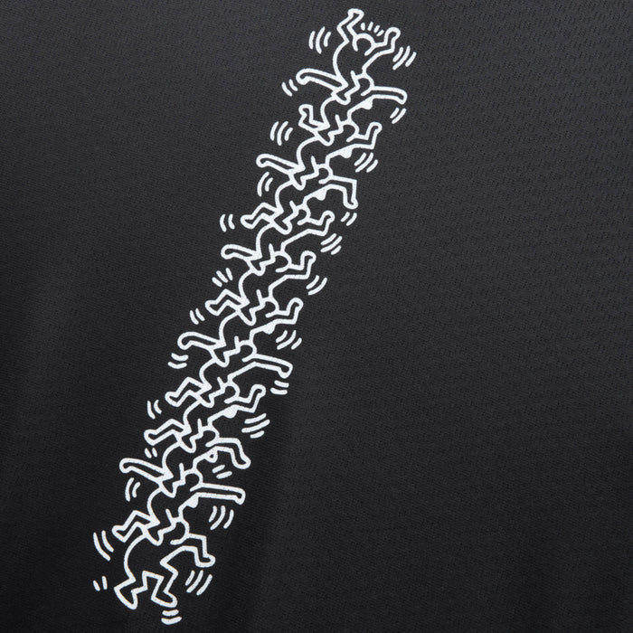 Men's Core Jersey - Keith Haring x PM Black
