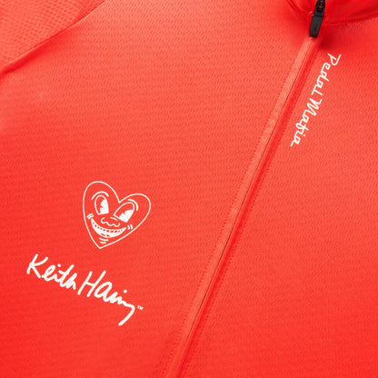 Men's Core Jersey - Keith Haring x PM Red