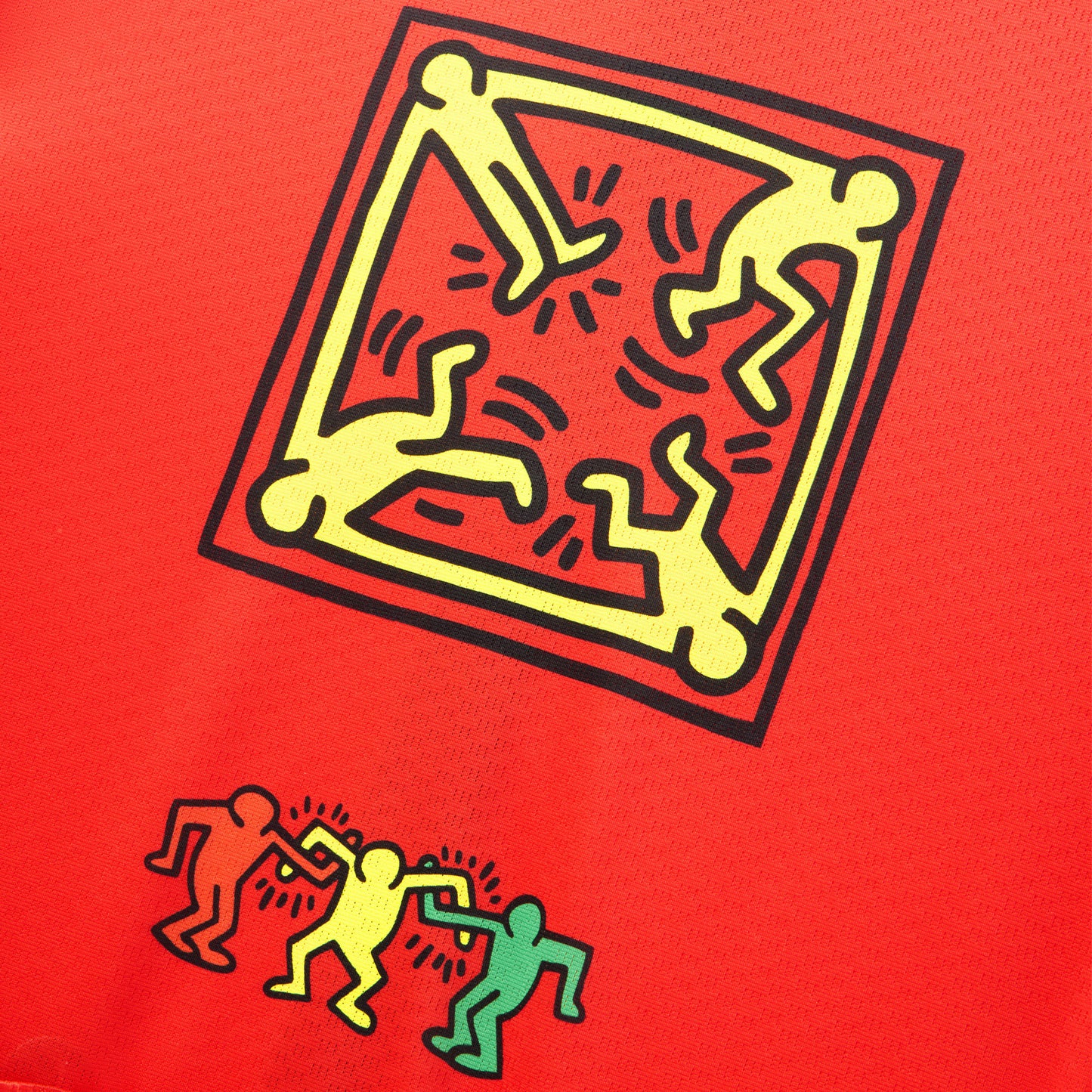 Men's Core Jersey - Keith Haring x PM Red