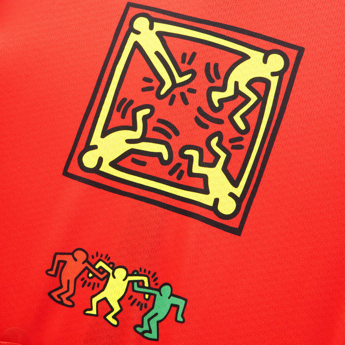 Men's Core Jersey - Keith Haring x PM Red