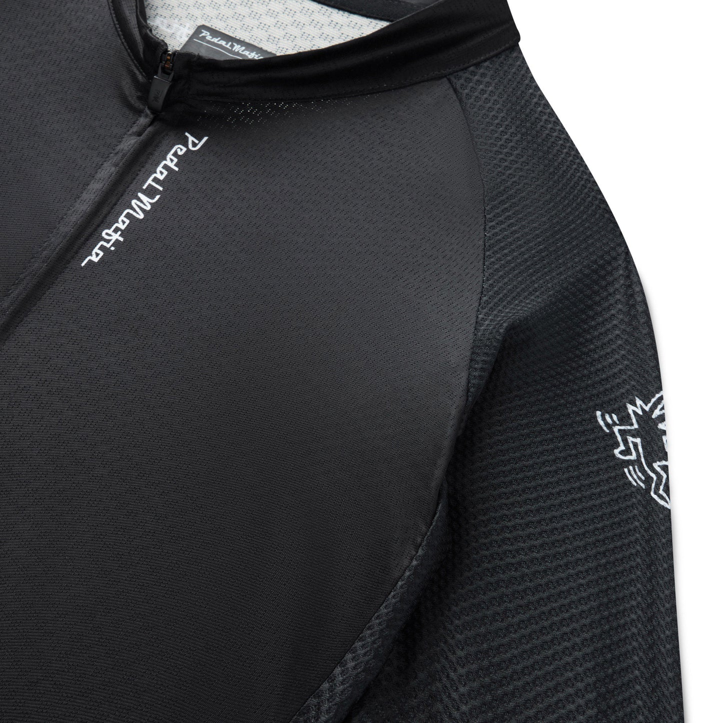 Men's Core Long Sleeve Jersey - Keith Haring x PM Black