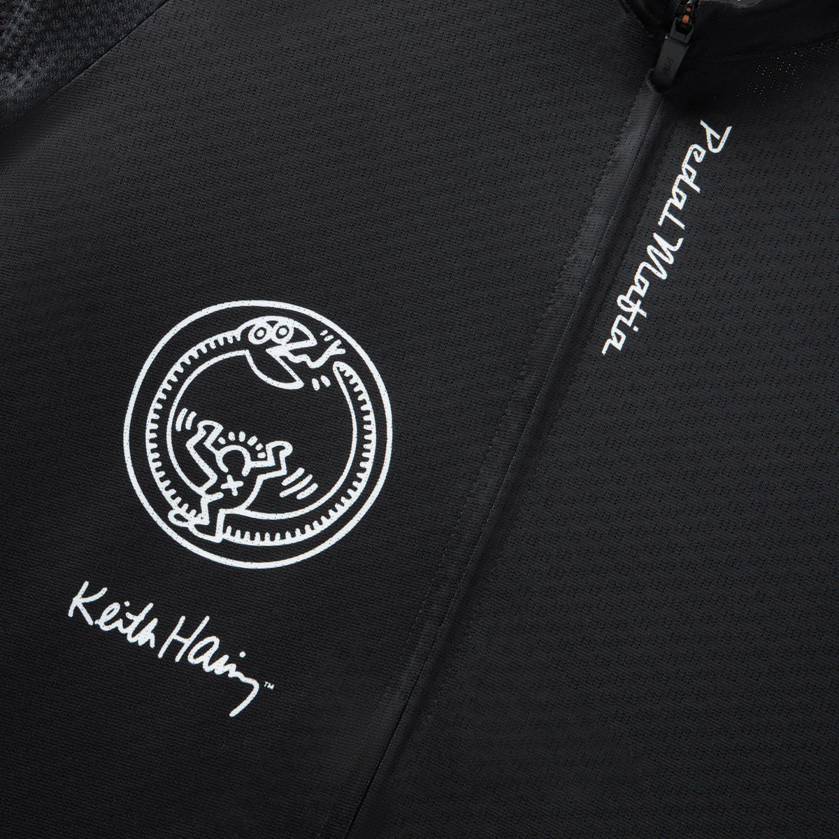 Men's Core Long Sleeve Jersey - Keith Haring x PM Black