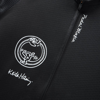 Men's Core Long Sleeve Jersey - Keith Haring x PM Black