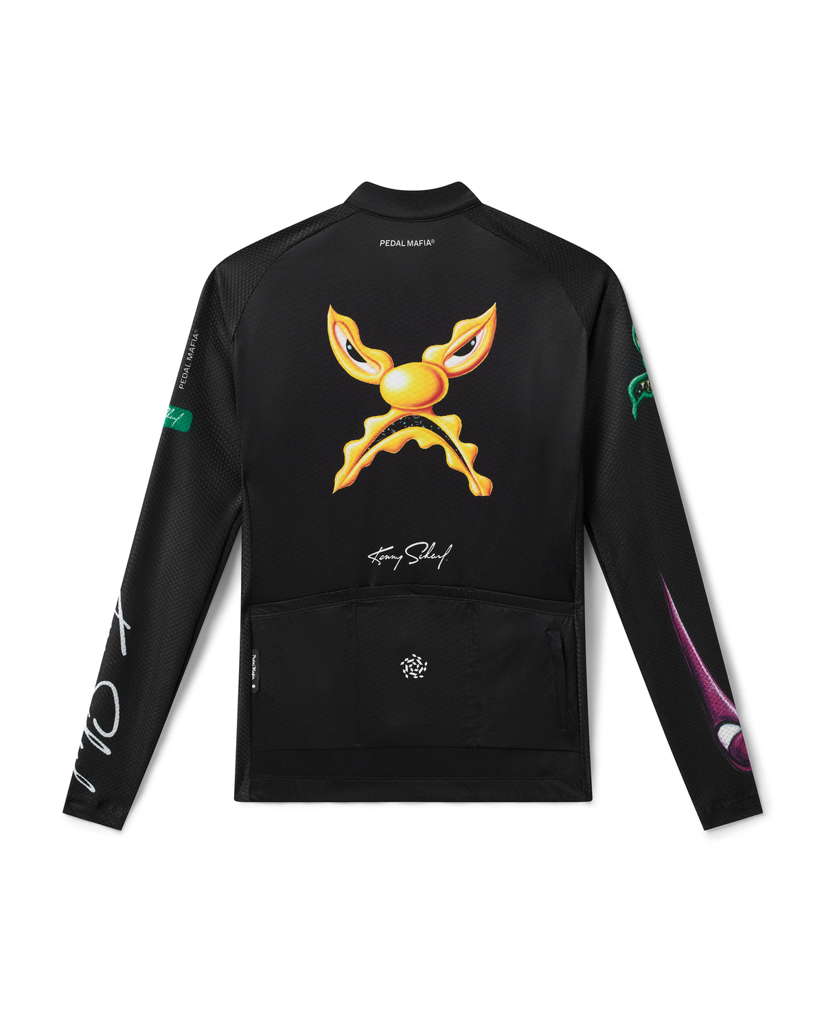 Men's Core Long Sleeve Jersey - Kenny Scharf Black
