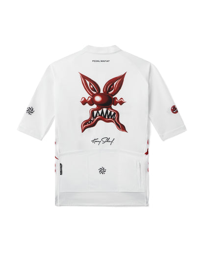 Men's Core Jersey - Kenny Scharf White