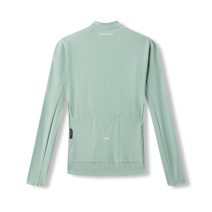 Men's Pro Delta Long Sleeve Jersey - Sage Green