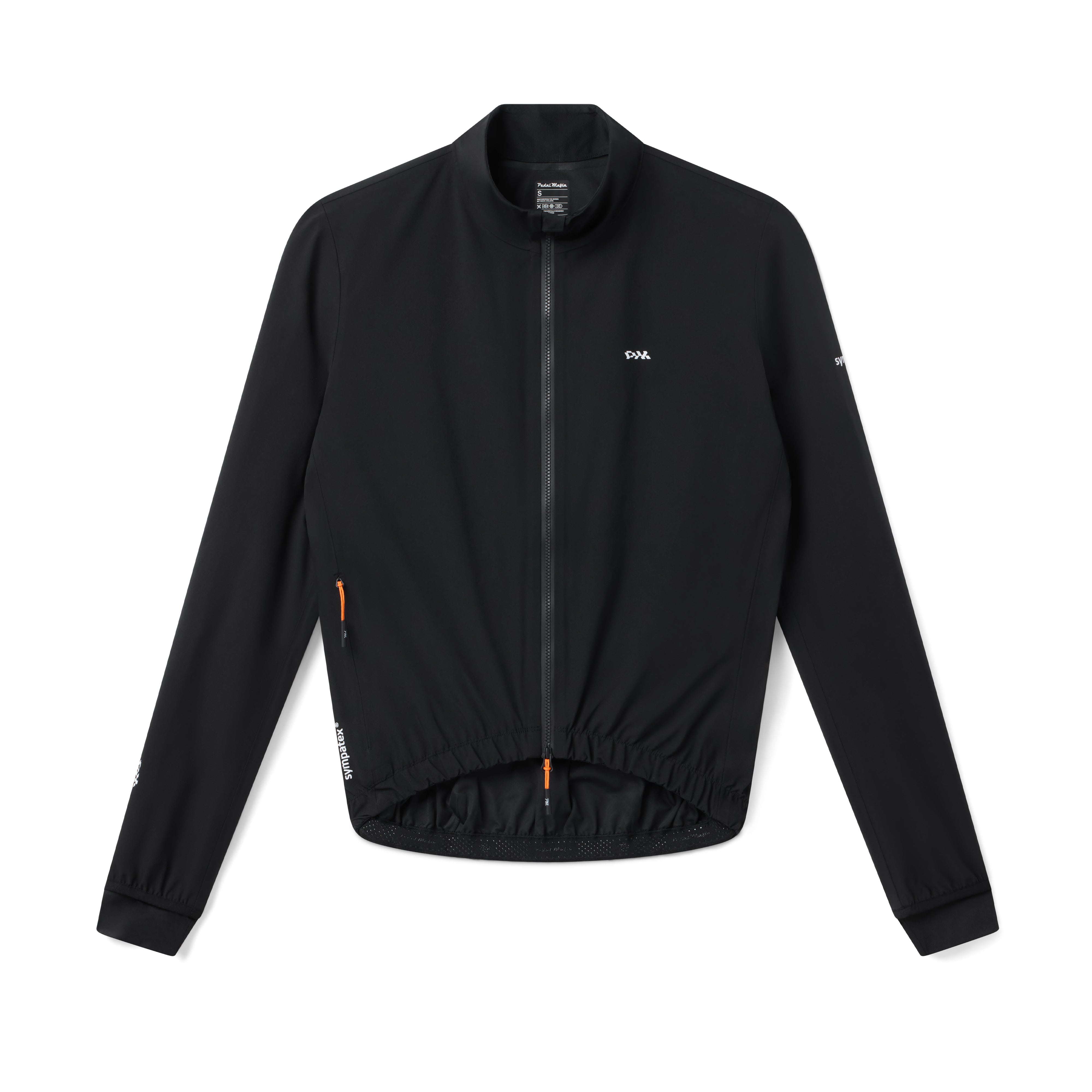 Men's Pro Sympatex Heavy Rain Jacket - Black | Pedal Mafia Australia