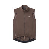Men's Pro Sympatex Heavy Rain Vest - Brown