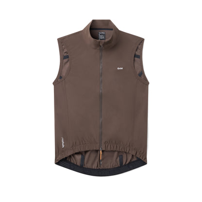 Men's Pro Sympatex Heavy Rain Vest - Brown