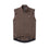 Men's Pro Sympatex Heavy Rain Vest - Brown