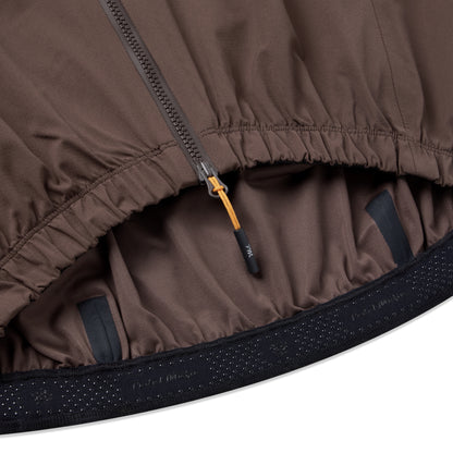 Men's Pro Sympatex Heavy Rain Vest - Brown