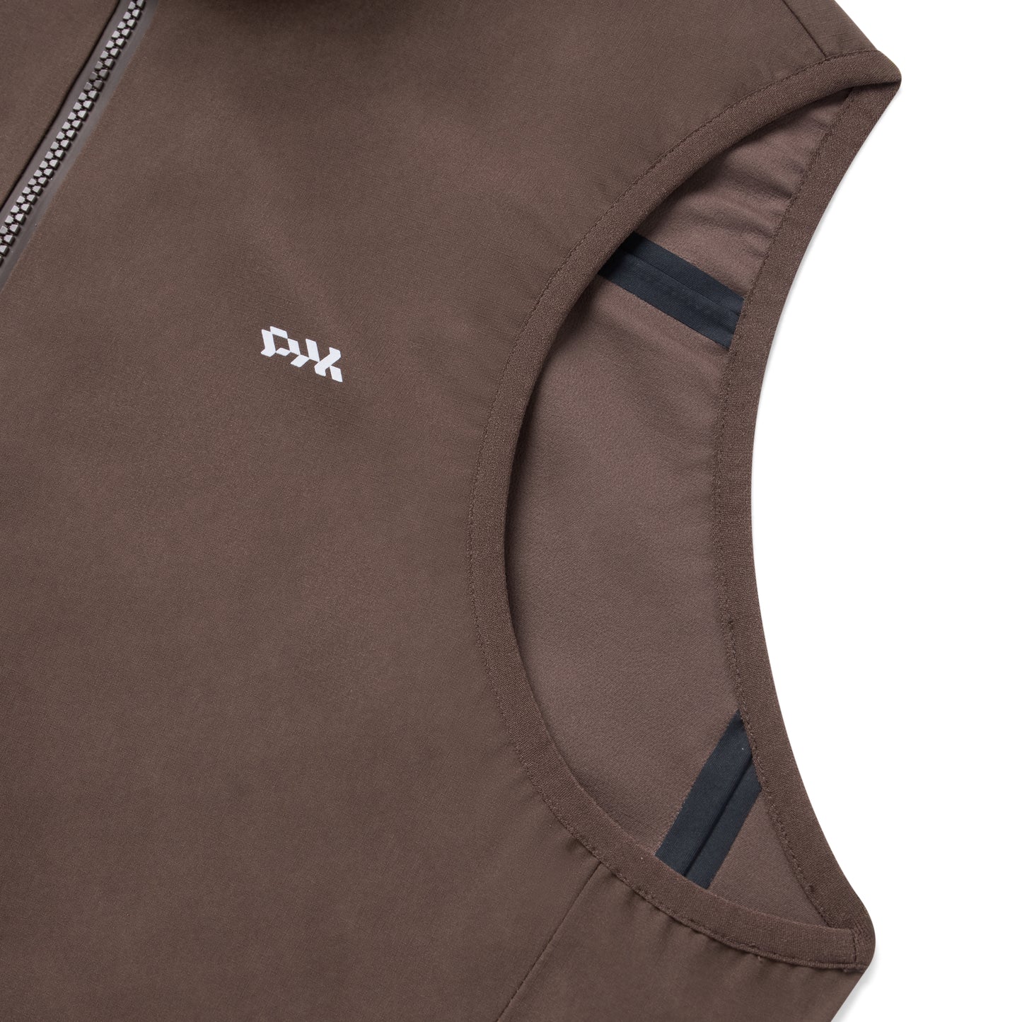 Men's Pro Sympatex Heavy Rain Vest - Brown