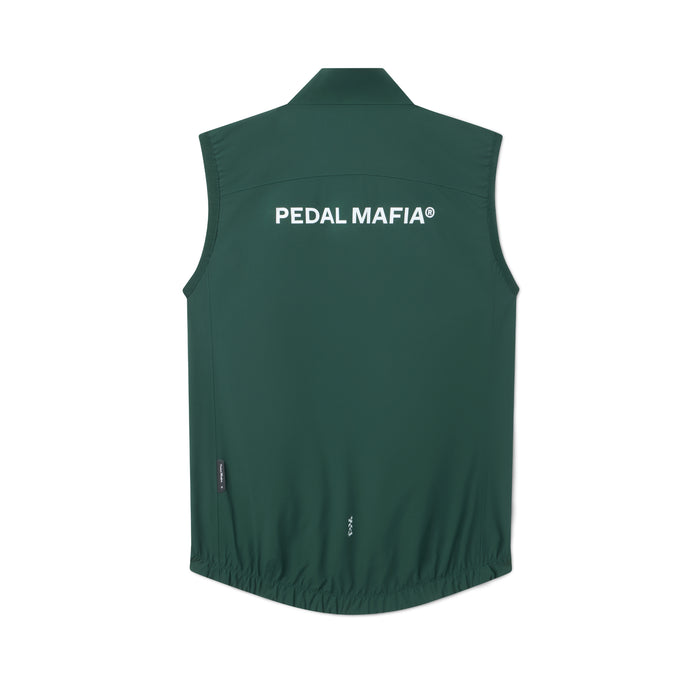 Men's Pro Sympatex Heavy Rain Vest - Green