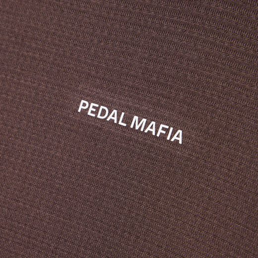 Men's Pro Merino Long Sleeve Base Layer - Brown