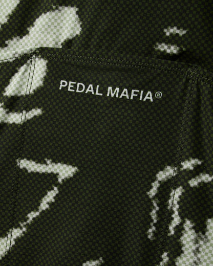 Men's Pro Race Jersey - Glitch Flow Desert Green