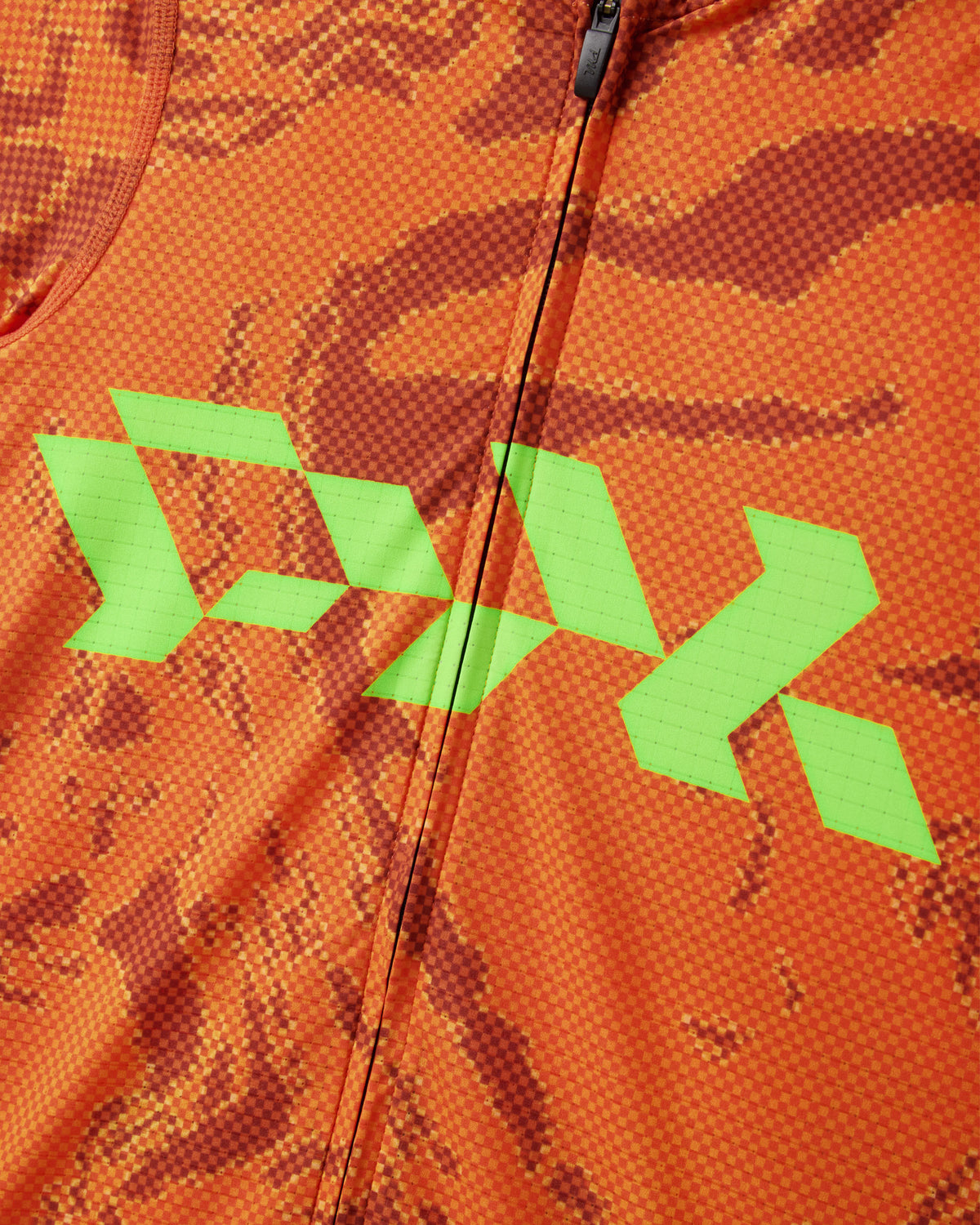 Men's Pro Race Jersey - Glitch Flow Ember