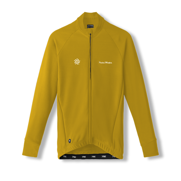 Men's Core Thermal Jacket - Wasabi | Pedal Mafia Australia
