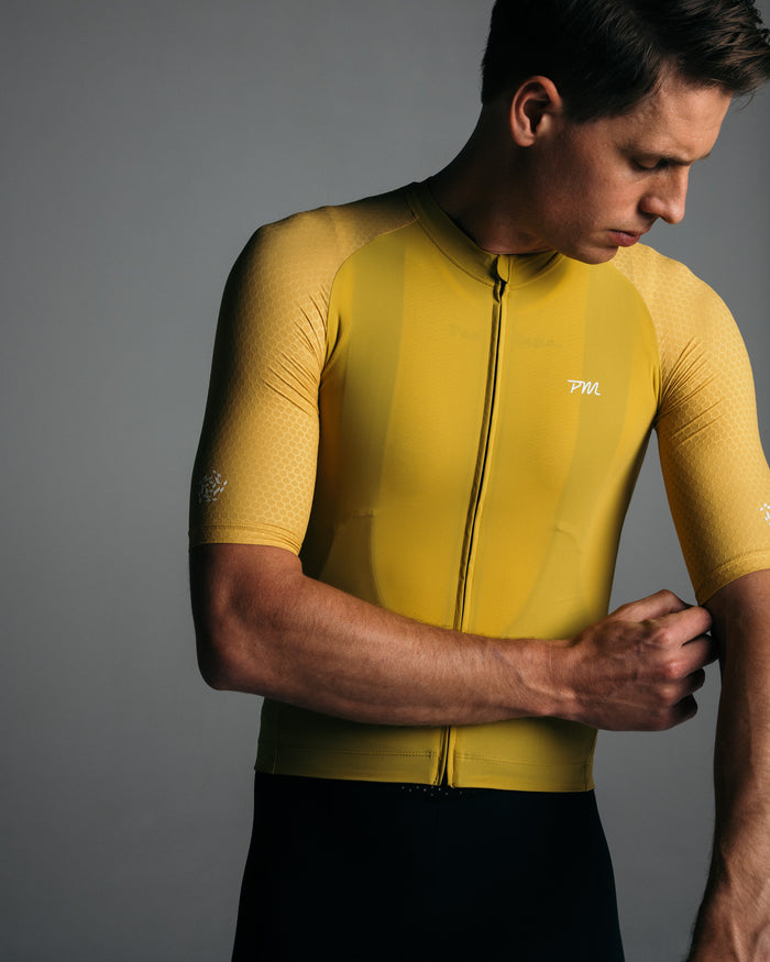 Men's Pro Jersey Mustard(L)