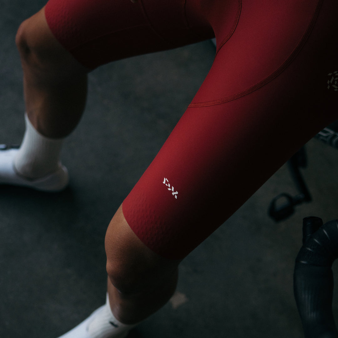 Women's Pro Bib - Deep Terracotta | Pedal Mafia Australia