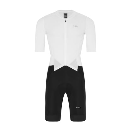 Men's Pro Race Suit Cycling Bundle - White
