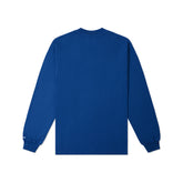 LA Long Sleeve T Shirt - Cobalt Cream