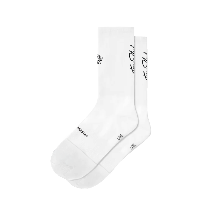 Core Sock - Kenny Scharf White