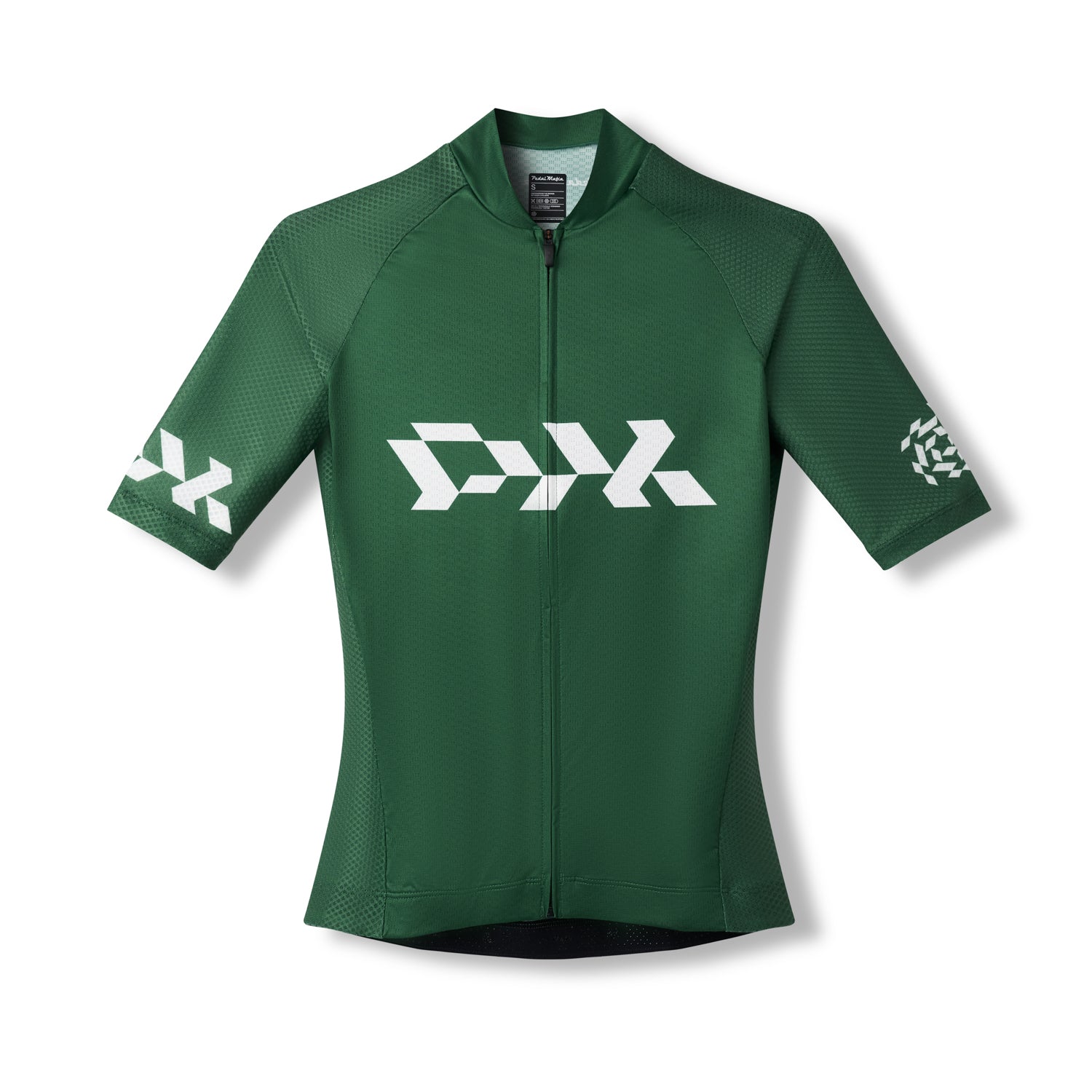 Womens Core Cycling Jersey - Forest White | Pedal Mafia | Pedal