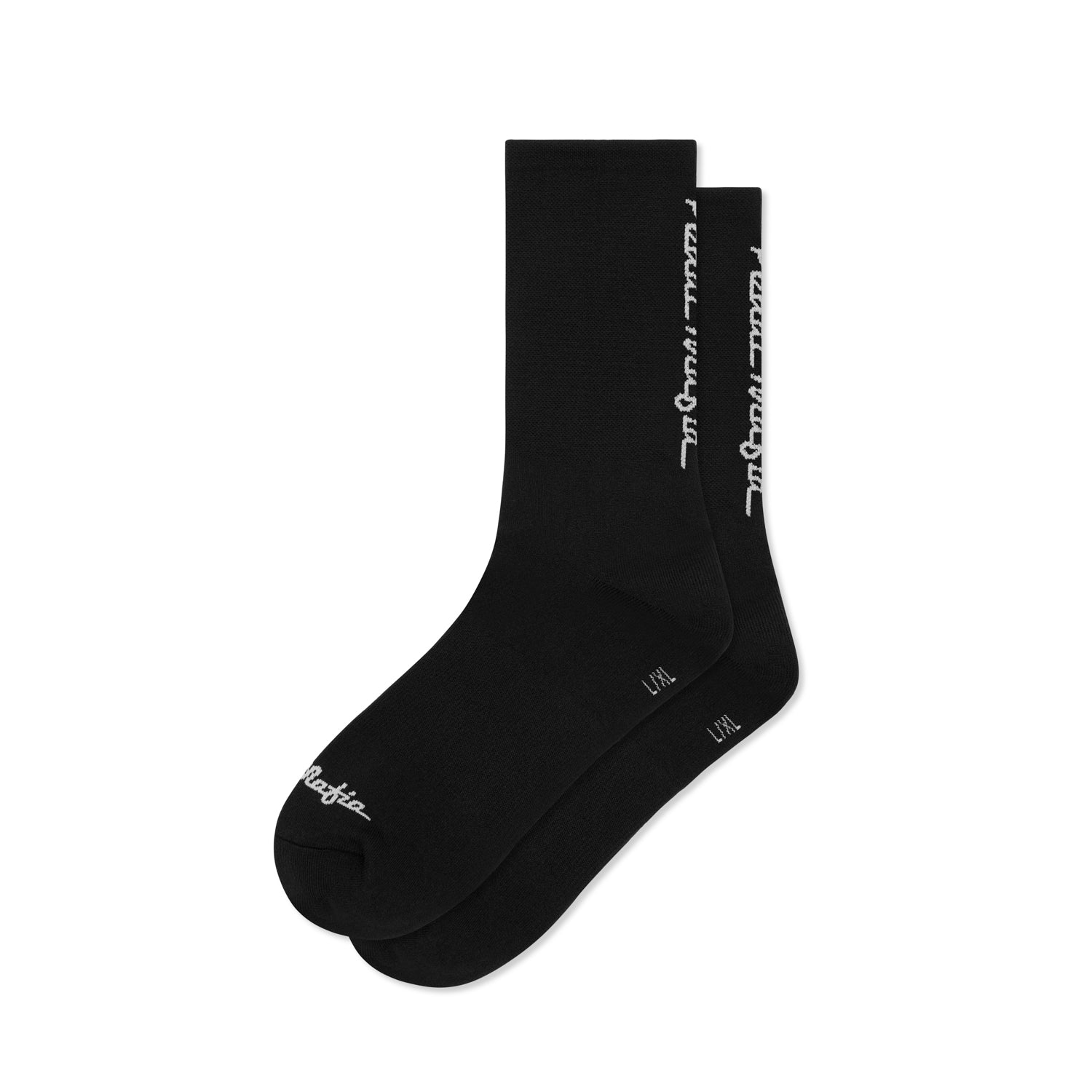 Cycling Socks | Core Sock Black with White Logo – Pedal Mafia Australia