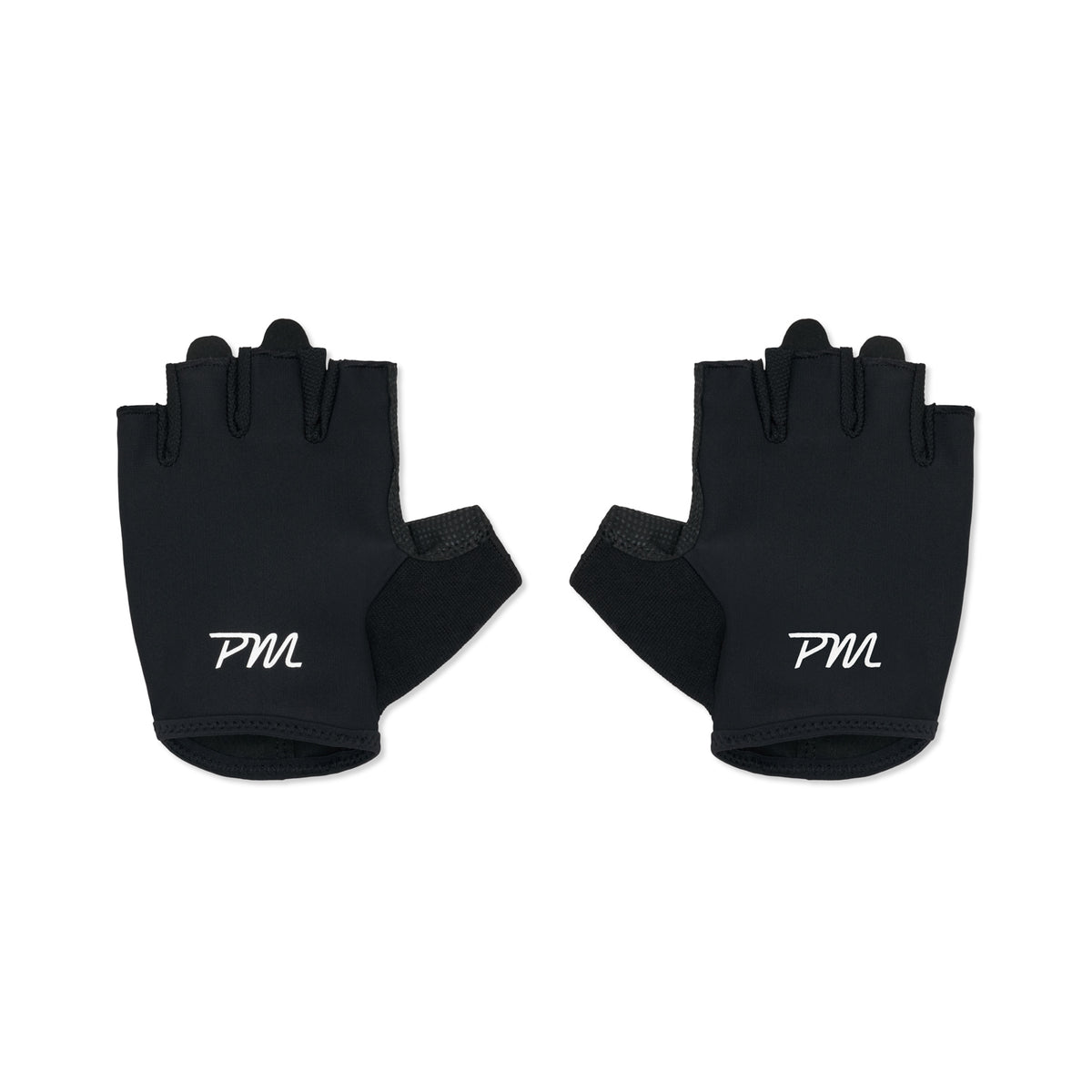 PM Short Finger Glove - Black + White