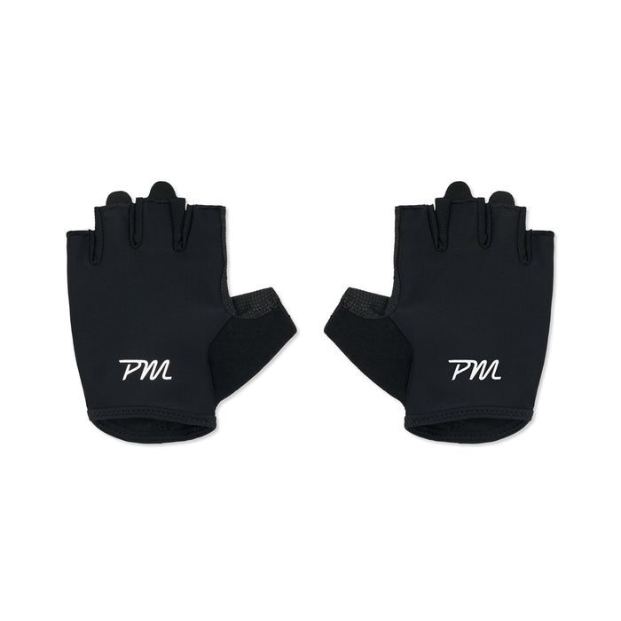 PM Short Finger Glove - Black / White