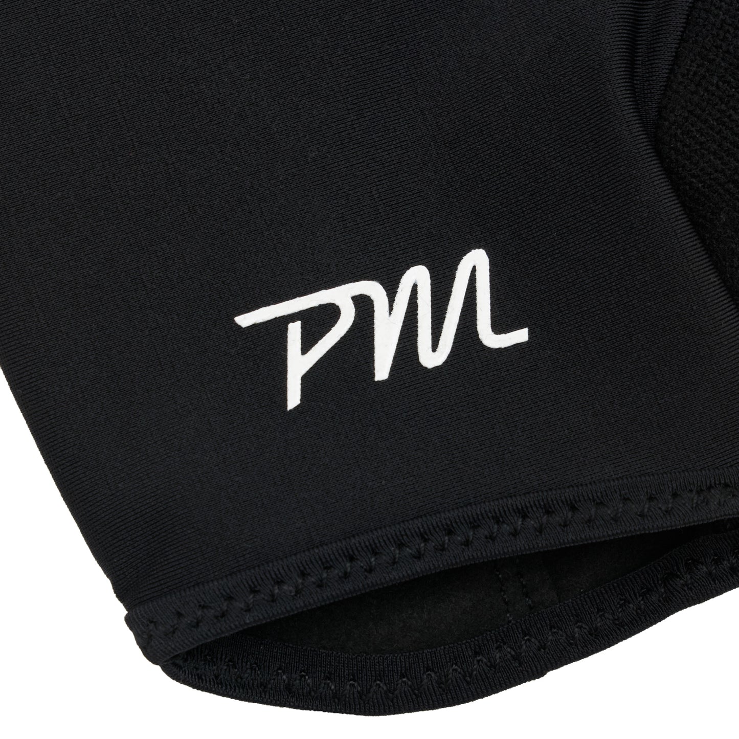 PM Short Finger Glove - Black / White