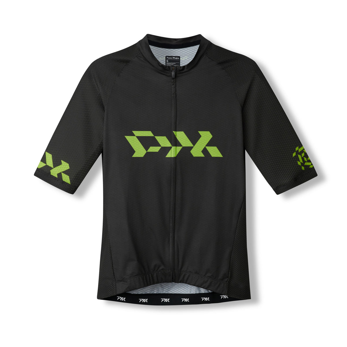 Men's Core Jersey - Carbon Black Lime