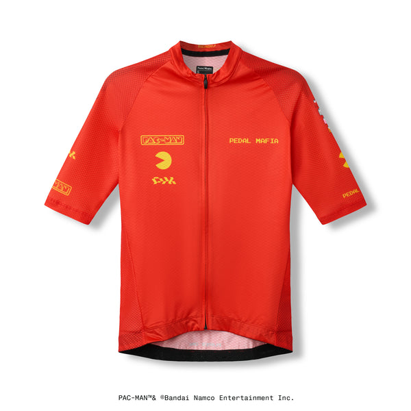 Men's Core Jersey - PAC-MAN Red | Pedal Mafia Australia