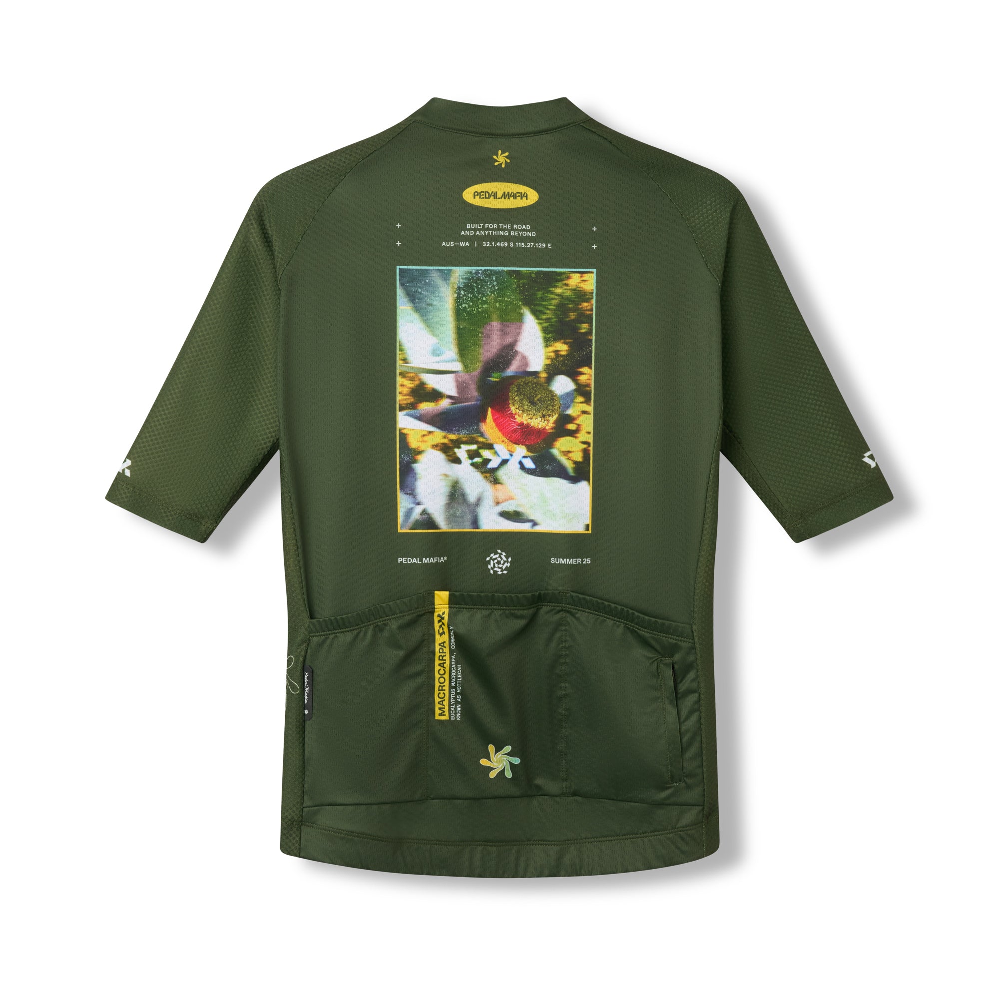 Men's Core Jersey - Flora Macrocarpa | Pedal Mafia Australia