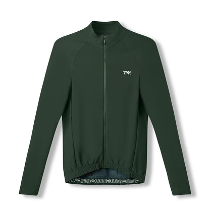 Mens Pro Midweight Thermal Jersey - PM Olive