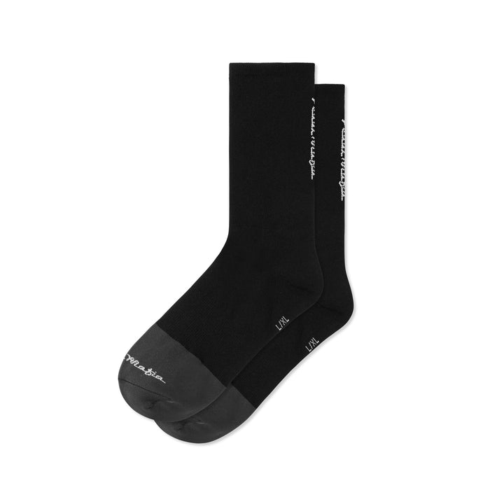 Core Sock - Script Black