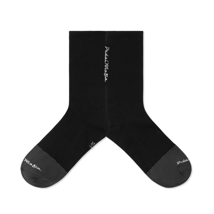 Core Sock - Script Black
