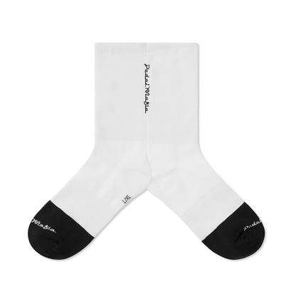 Core Sock - Script White