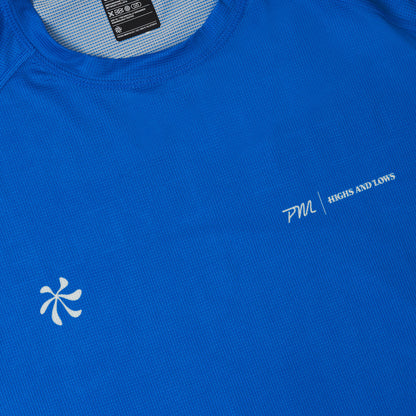 Nomadic Tech Short Sleeve T Shirt Jersey - Life Cycle Blue