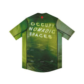 Nomadic Tech Short Sleeve T Shirt - Green Blur